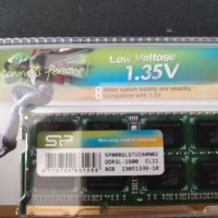 Рам памет за лаптоп 8GB - DDR3 - SP 8GB - скорост 1600MHz/ 1,35V, снимка 1 - RAM памет - 45332948