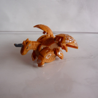 Бакуган топче Bakugan аниме фигурка боец кафяв играчка деца, снимка 3 - Фигурки - 45012964