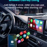 Carlinkit 4.0 за безжичен CarPlay Box Android автоматичен карплей, снимка 2 - Приемници и антени - 45251967