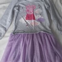 Детска рокля с Пепа пиг,  размер 122-128 , снимка 1 - Детски рокли и поли - 45200872