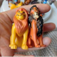 Цар Лъв 10 бр малки пластмасови фигурки за игра и декорация на торта топери украса, снимка 2 - Фигурки - 45731380