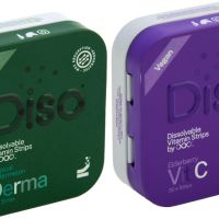 Diso Bundle от Derma + Витамин C (1000mcg) - 60 перорални разтворими витаминни лентички, снимка 1 - Хранителни добавки - 45250629