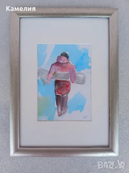 Картина: "Сноубордист", снимка 1