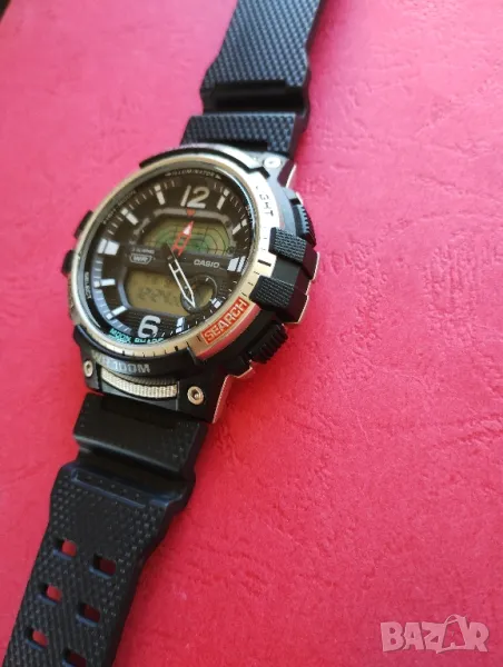 Часовник"Casio"-Fishing.Като нов., снимка 1