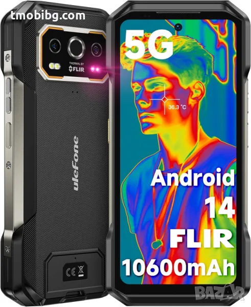 Ulefone Armor 27T Pro 5G 256GB 12GB RAM, снимка 1