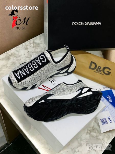 Дамски маратонки  Dolce&Gabbana с камъни -GG620ä, снимка 1