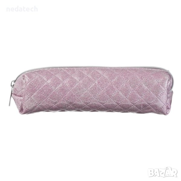 Несесер за училище, Розов, 20,5x5,5x5,5 см., снимка 1