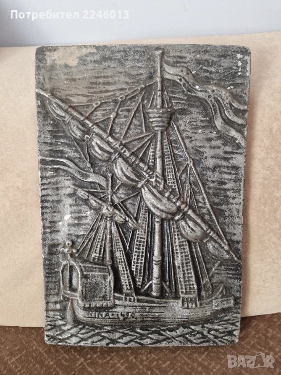 Картина с изображение на кораб, снимка 1