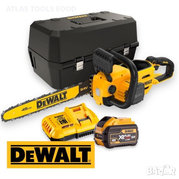 Акумулаторен Верижен Трион DeWALT DCMCS574X1 FlexVolt 54V, снимка 1