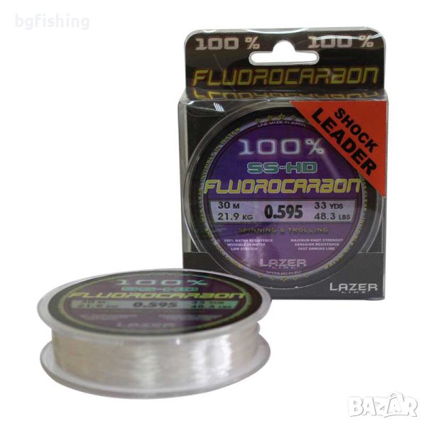 Lazer Fluorocarbon SS-HD Shock Leader, снимка 1