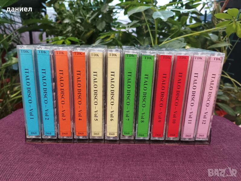 Аудио касети TDK D60 от колекция с Italo Disco, снимка 1