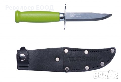 Класически нож 12022 Morakniv Scout 39 Safe, Green, снимка 1