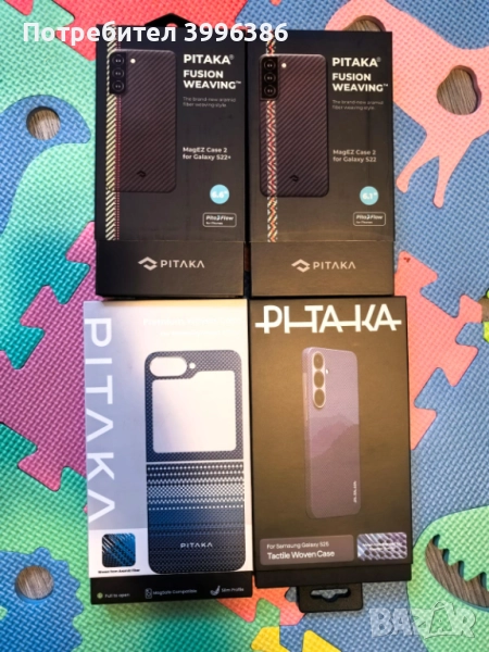 PITAKA Samsung S25,S22, S22 Plus, Z flip 6 серии Нови кейсове, снимка 1