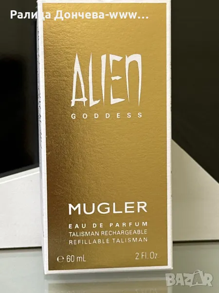 Парфюм продукт без целофан-Mugler-Alien Goddess, снимка 1