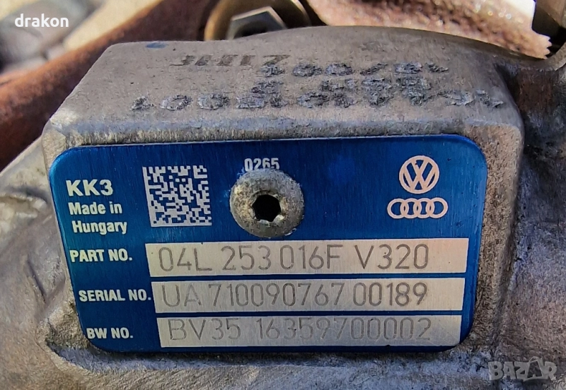 Турбокомпресор, Фолксваген/Шкода/Ауди 1.6 TDI, 120 к.с, снимка 1