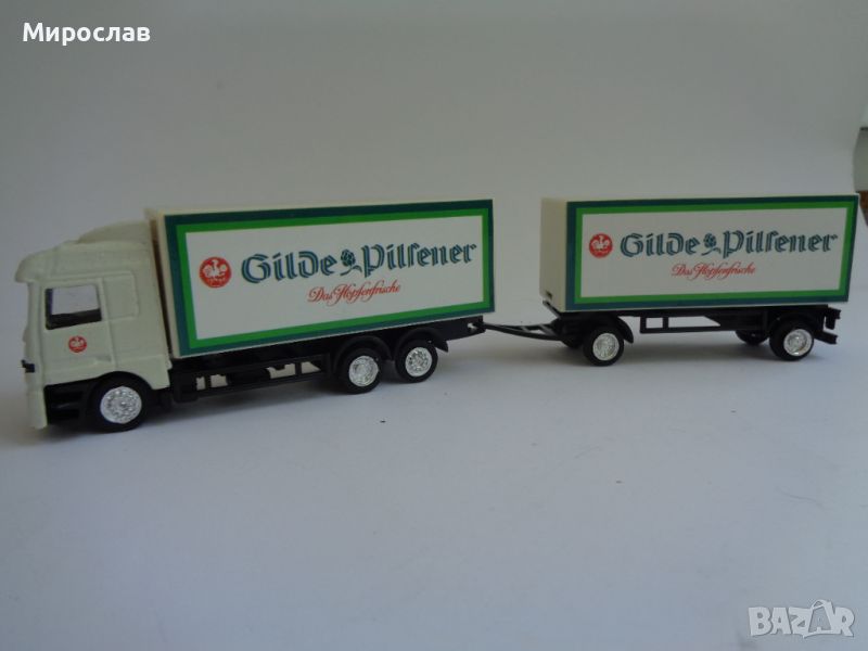  H0 1/87 MERCEDES BENZ ACTROS ТИР КАМИОН МОДЕЛ, снимка 1