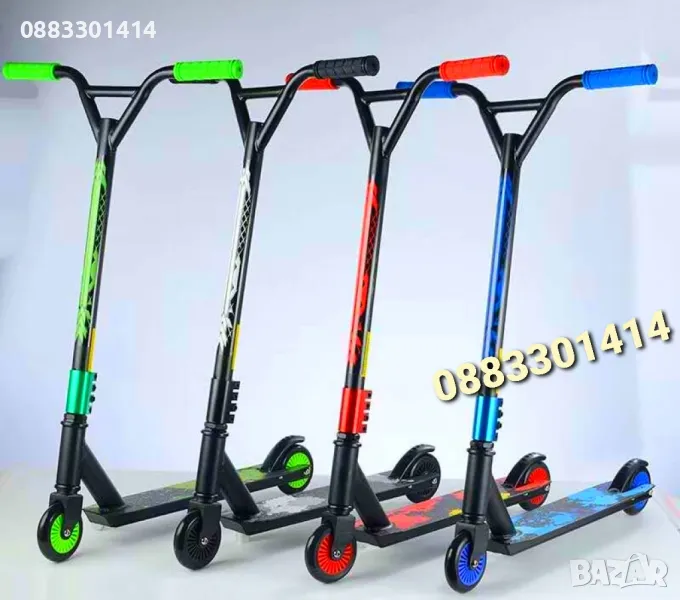 Тротинетка за трикове с метална спирачка , снимка 1