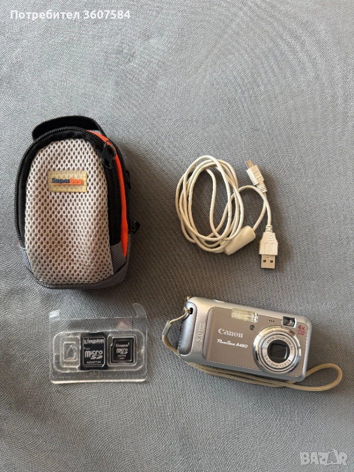 Цифров фотоапарат Canon PowerShot A460, снимка 1