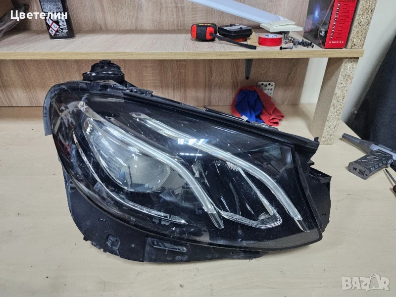 Десен фар Mercedes E W213 LED High Performance desen far мерцедес 213, снимка 1