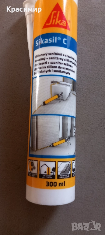Санитарен силикон, снимка 1