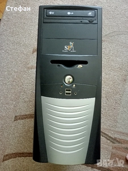 Компютър с монитор Intel E7500 2.93GHz/4GB RAM/120GB SSD/320GB+500GB HDD, снимка 1