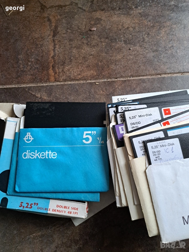 стари дискети Изот Правец 8 5,25 34/4, снимка 1