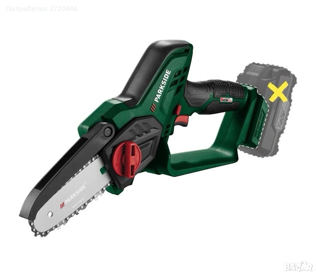 акумулаторна резачка за храсти и клони Парксайд /Parkside , снимка 1