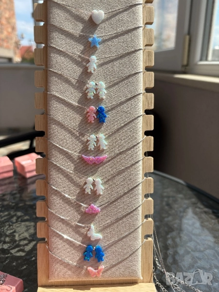 Сребърни опалени колиета 925 и гривни, снимка 1