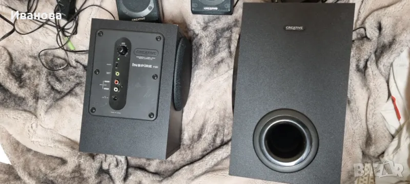 Creative Sub Buffer , суб буфери с 2 тонколони, снимка 1
