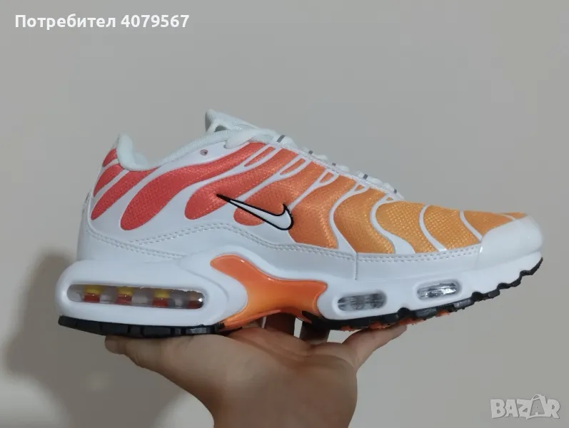 Nike Air TN Оранжеви Мъжки Обувки Спортни, снимка 1