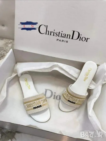 дамски чехли christian dior paris , снимка 1