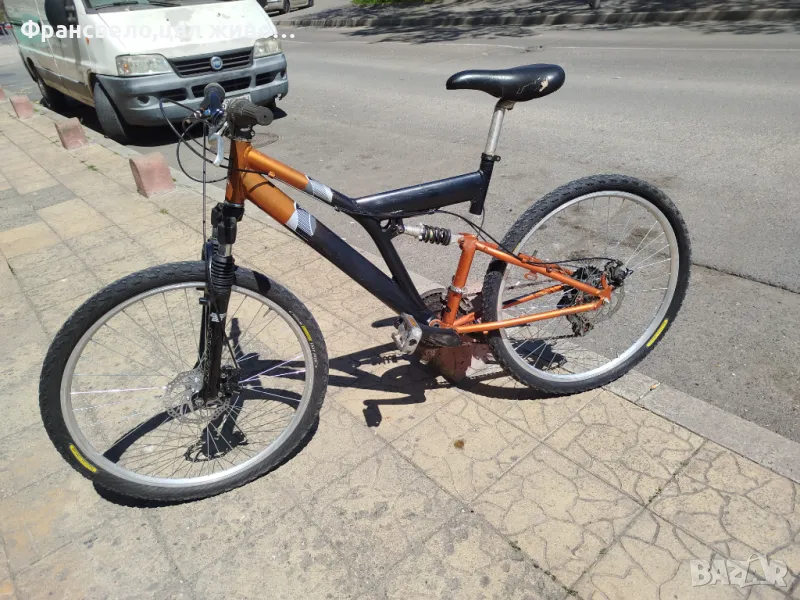 26 цола алуминиев велосипед колело два диска , снимка 1