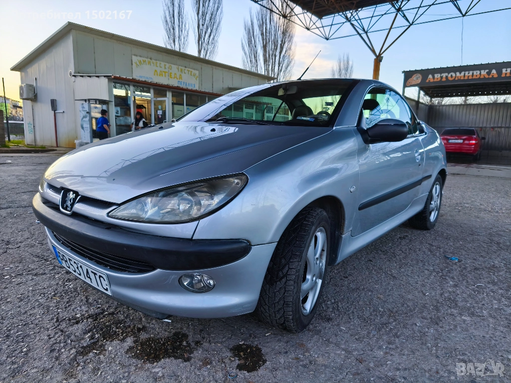 Peugeot 206 cc 109 к.с. 2001, снимка 1