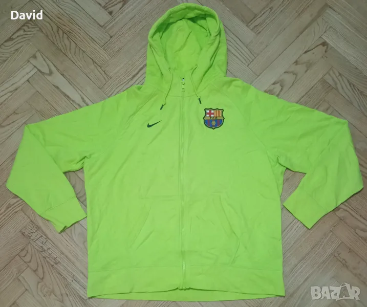 Оригинално горнище на Барселона Nike Hoodie, снимка 1