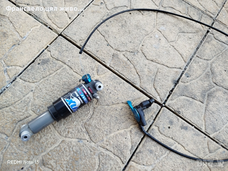 Шок за велосипед колело fox, държи въздуха, няма теч , снимка 1