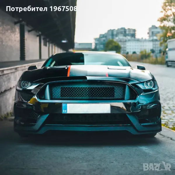 Комплект GT350 тунинг броня с ЛЕД мигачи за Форд Мустанг 2018 - 2023, снимка 1