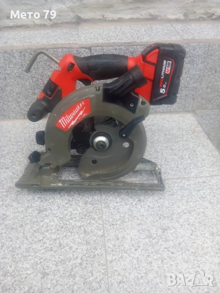 Milwaukee M18 CCS 55 Акумулаторен Циркуляр , снимка 1