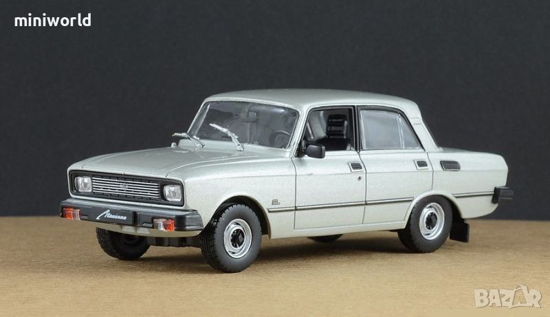 Москвич 2140SL ЛУКС 1980 - мащаб 1:43 на DeAgostini моделът е нов в блистер, снимка 1