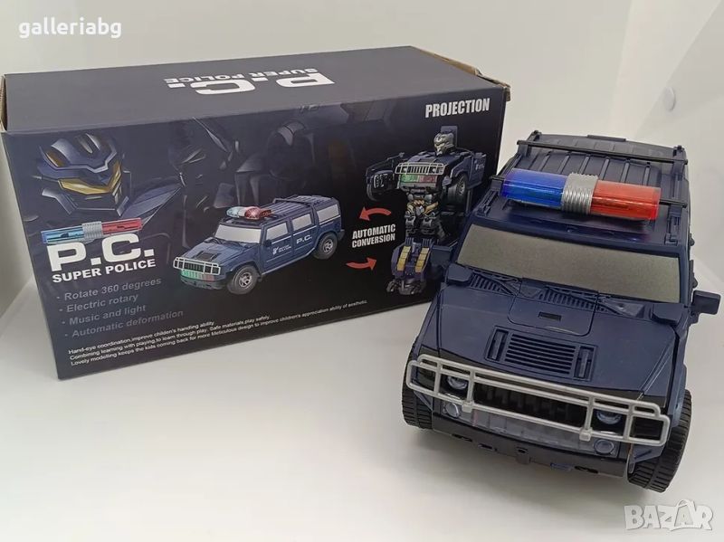 Играчка на робот & джип - Трансформърс 2в1 (Transformers Hummer), снимка 1