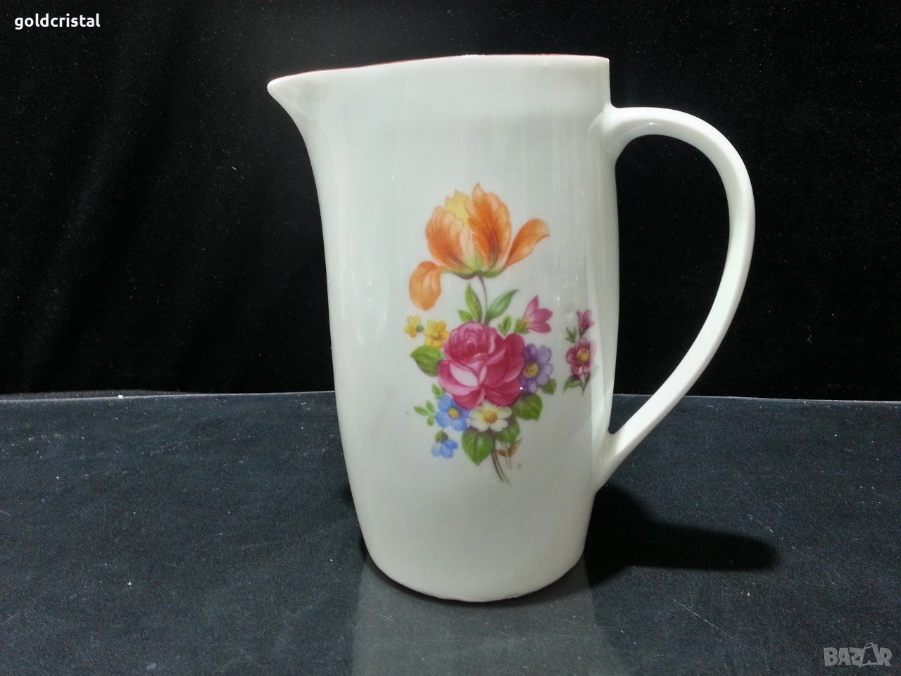 български порцелан кана, снимка 1