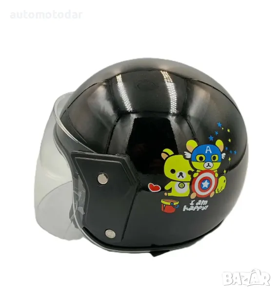 Детска отворена каска за мотор скутер, снимка 1