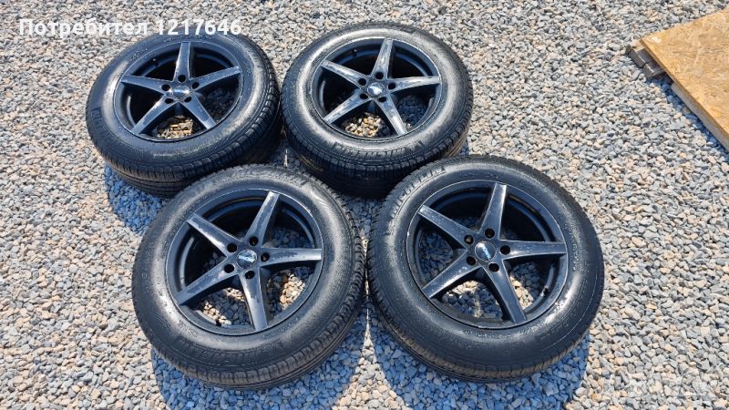 Лизинг TBi 17''Cr-v 225 65 17 Джанти+KAPSEN Нови Гуми DOT1223 Honda, снимка 1