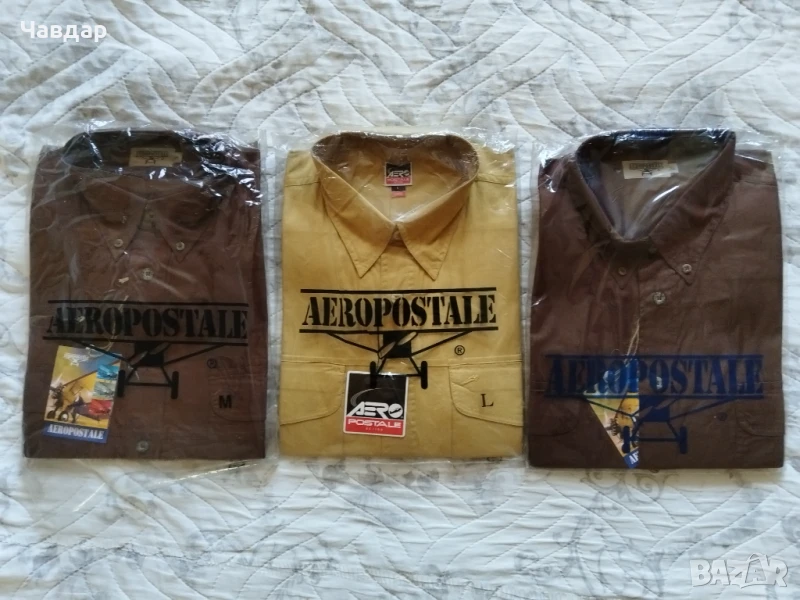Мъжки ризи AEROPOSTALE - размери M/L/XL, снимка 1