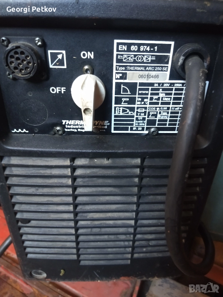 трифазен електрожен , снимка 1