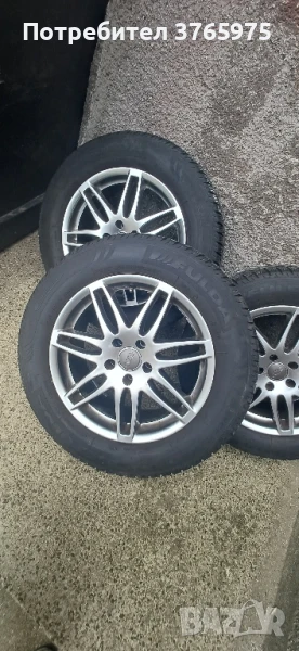 4бр джанти 17 за Ауди, Фолксваген, Шкода - с гуми 235/60/17, снимка 1