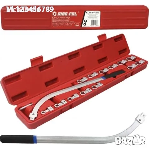 Комплект ключове за клинов и зъбчат ремък 15 ЧАСТИ MAR-POL, снимка 1
