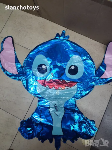 Фолиев балон Стич,около 70-75см, снимка 1