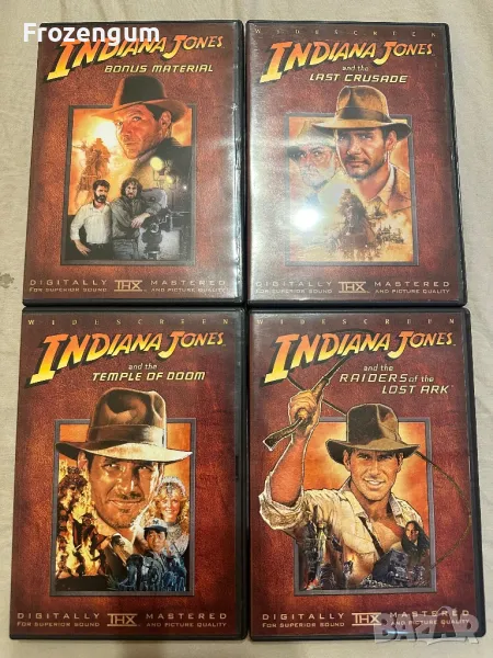 INDIANA JONES dvd set, снимка 1