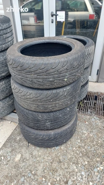 4бр. летни 225/55/17 - 5.7мм грайфер, снимка 1