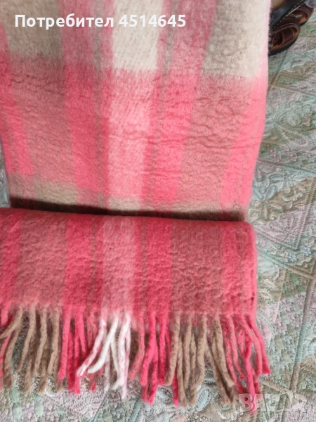 Шал дамски НОВ топъл 200/40, снимка 1